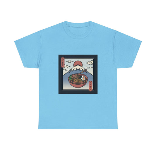 Fuji X My Ramen Bowl Unisex Heavy Cotton Tee