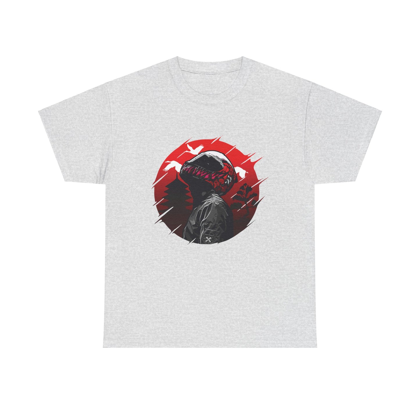 Japanese Biker Unisex Heavy Cotton Tee