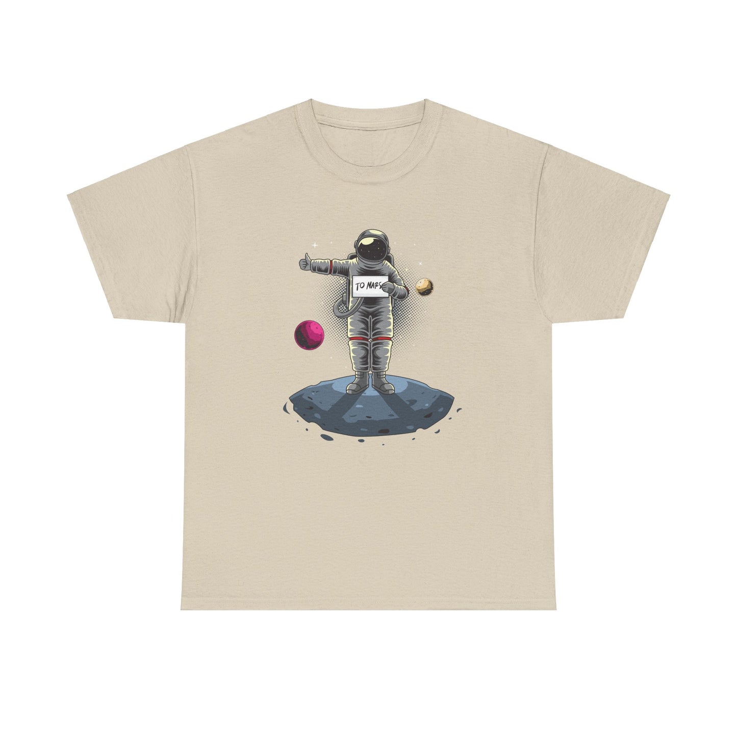 To Mars Please Unisex Heavy Cotton Tee