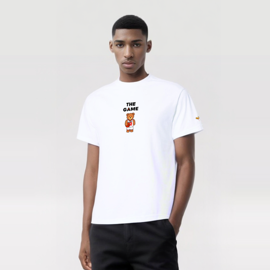 The Game of Basketball (Rework) Love White T-Shirt