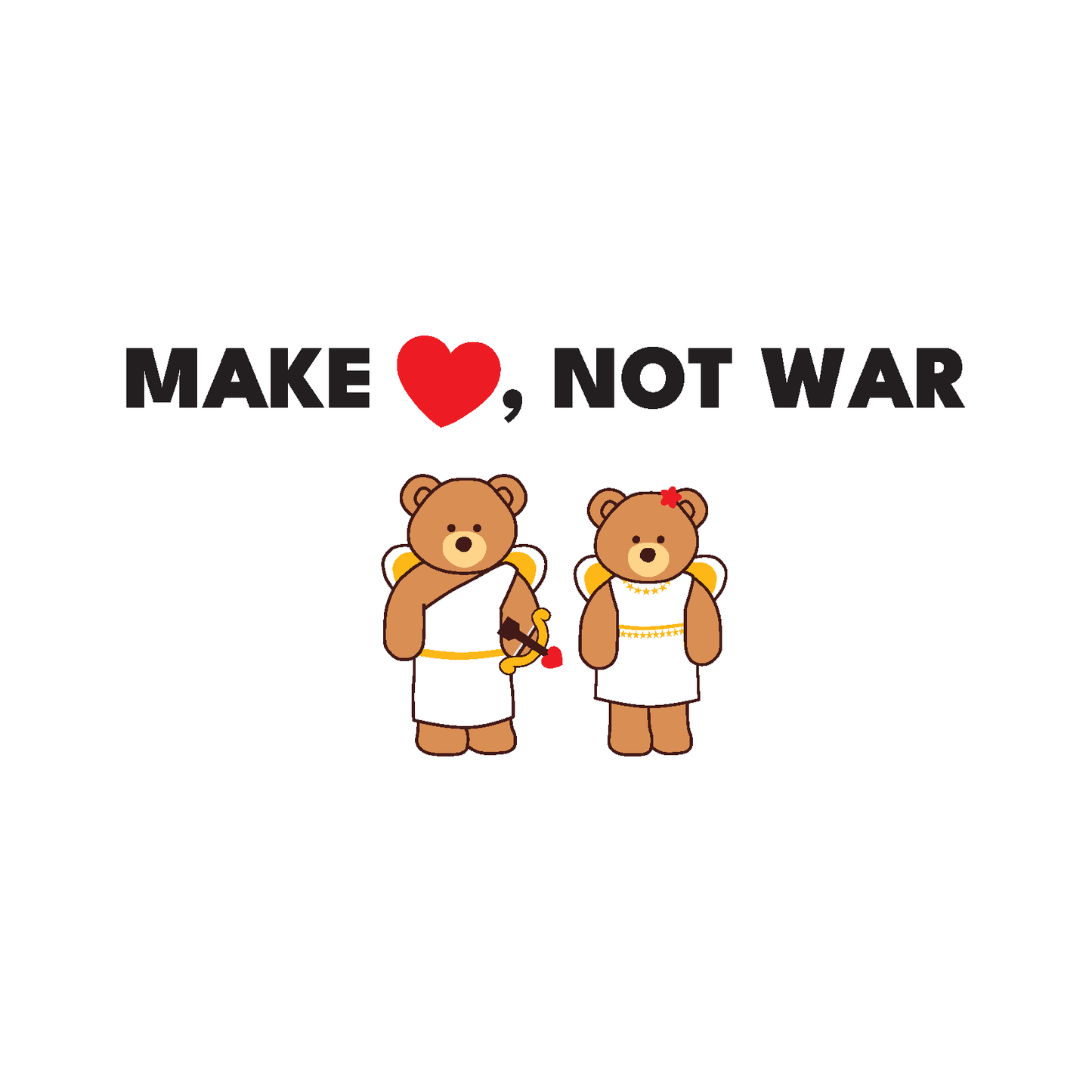 Make Love Not War (Pocketed)