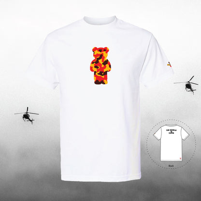 The World is Cupid Camo Series White T-Shirt