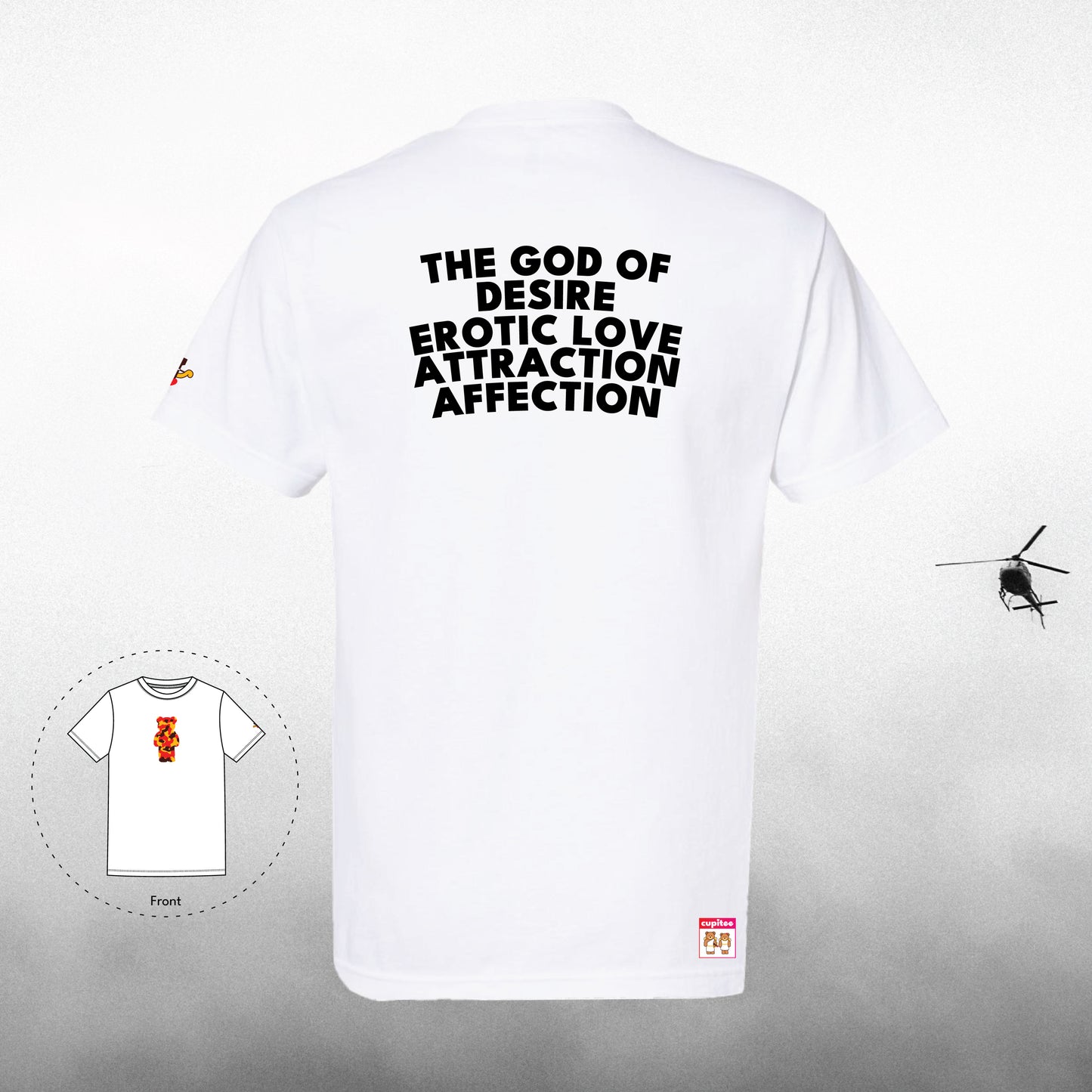 The God of Desire Camo Series White T-Shirt