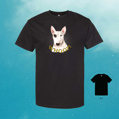 Bull Terrier Personalized Blalck T-Shirt