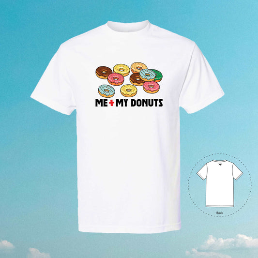 Me & My Donuts White T-Shirt