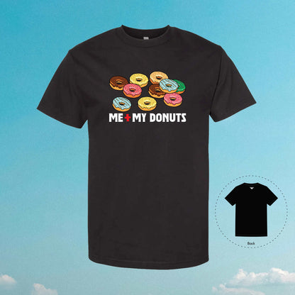 Me & My Donuts Black T-Shirt