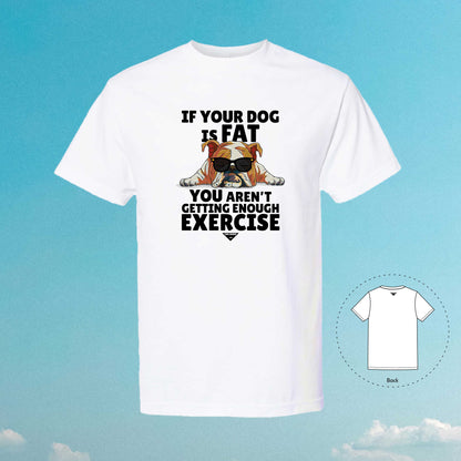 If you dog is fat, you aren't getting enough exercise