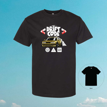 The Drift Code S13 Gold Black T-Shirt