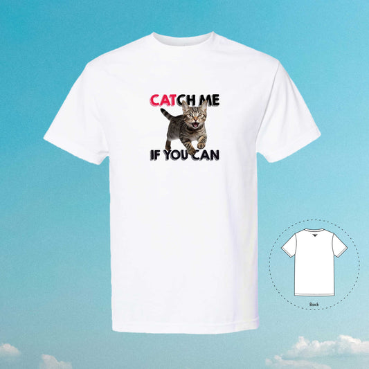 Catch Me If You Can White T-shirt