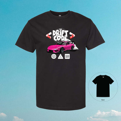 The Drift Code FD Purple White T-Shirt