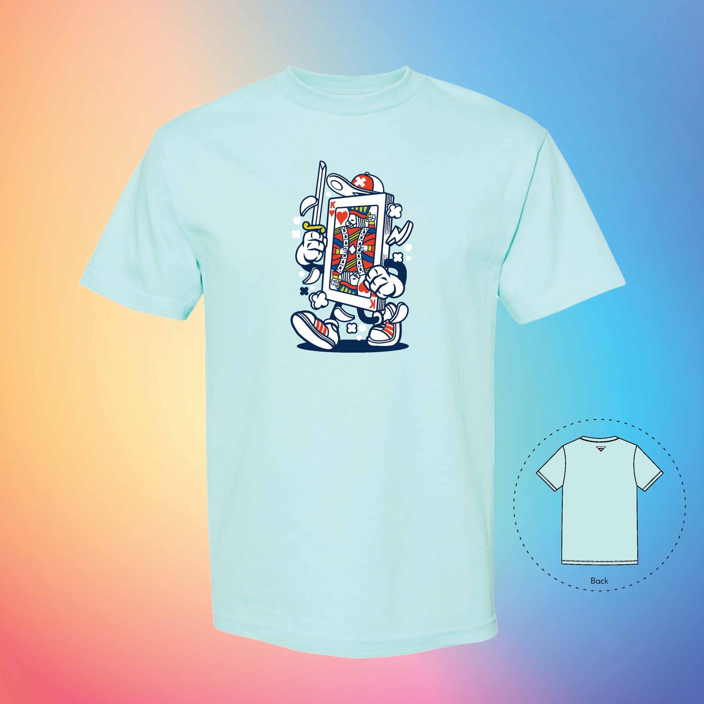 KING OF GAMBLING | Exotic T-Shirt (Celadon)