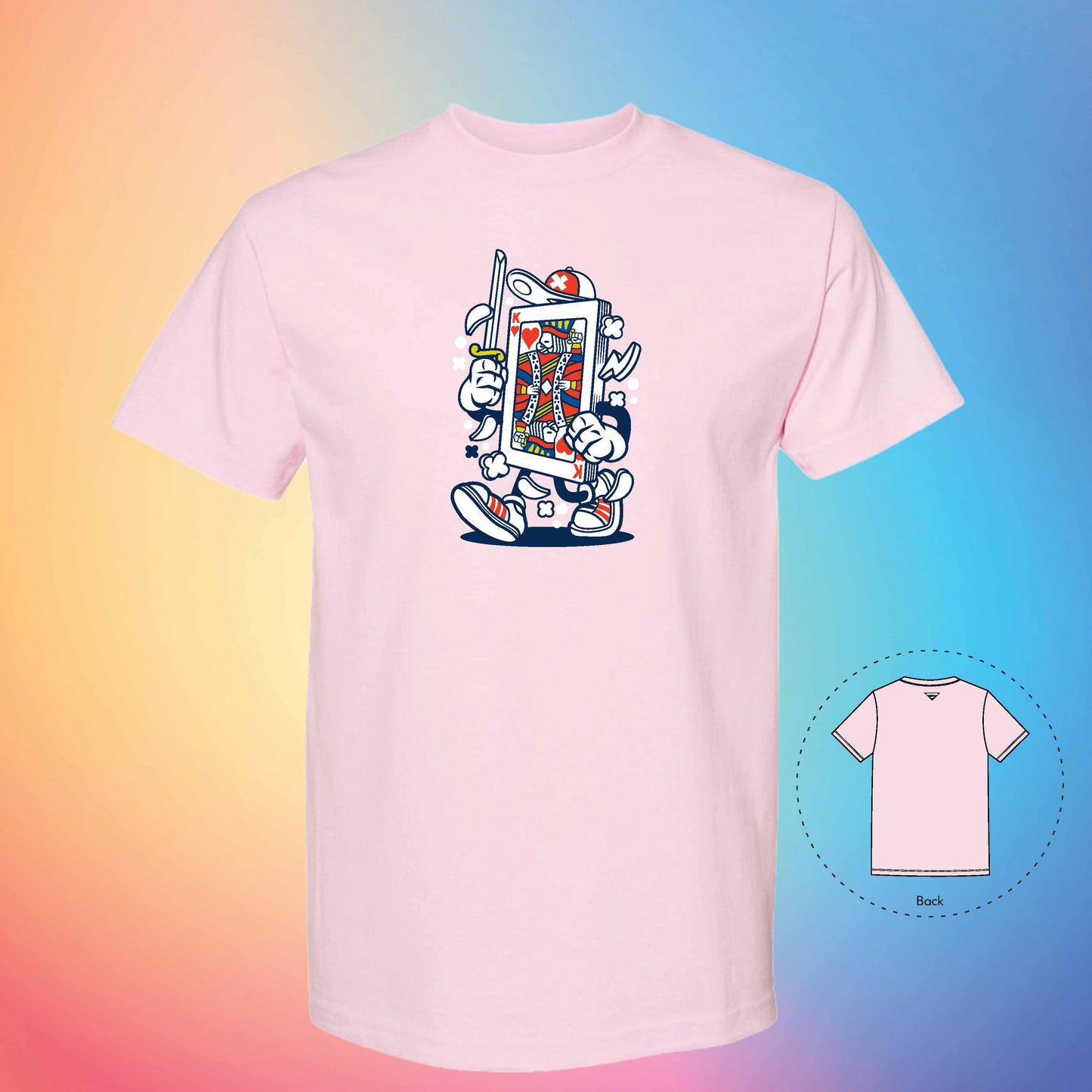 KING OF GAMBLING | Exotic T-Shirt (Pink)