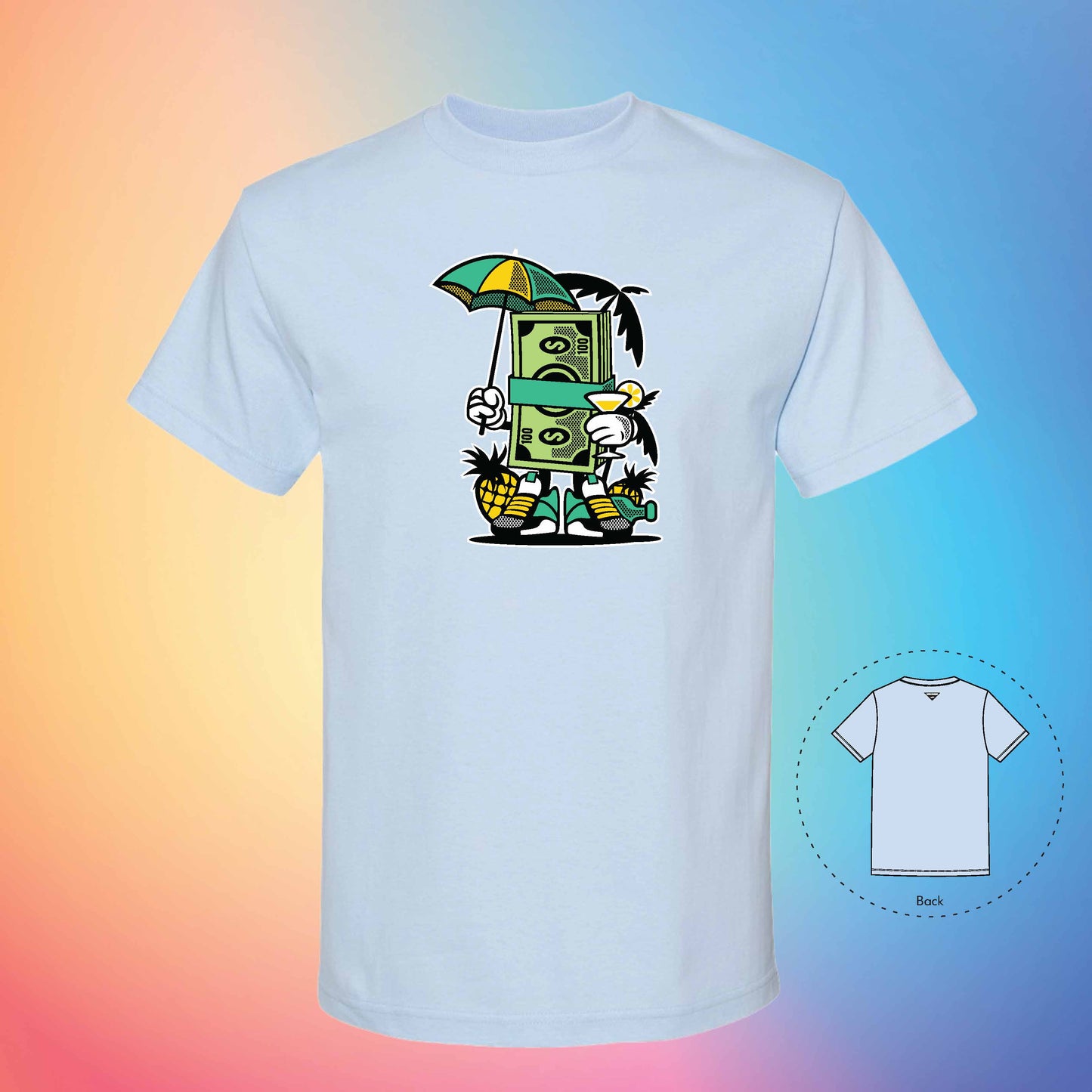 MONEY TALKS | Exotic T-Shirt (Celadon)