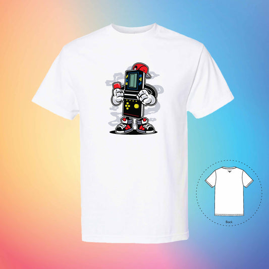 GAMING BOY | Exotic T-Shirt (White)