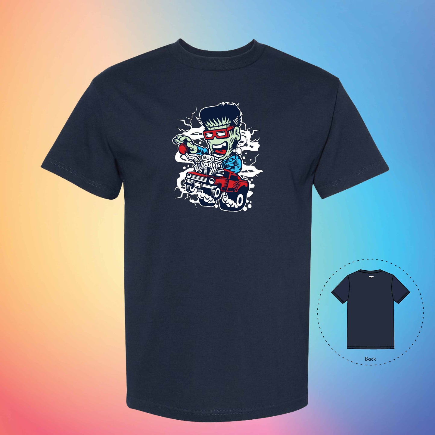 MONSTER TRUCKING | Exotic T-Shirt (True Navy)