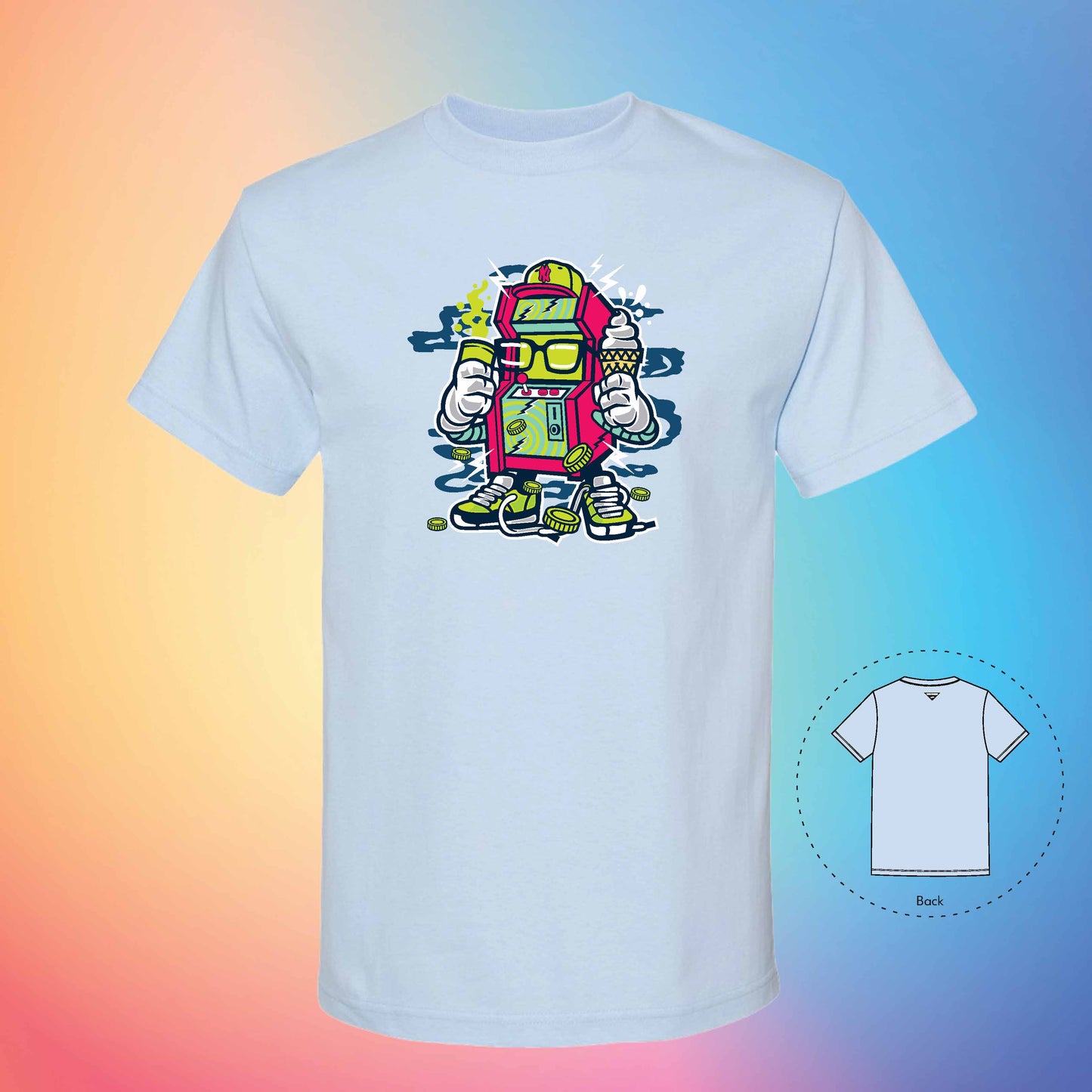 ARCADE LOVE | Exotic T-Shirt (Powder Blue)