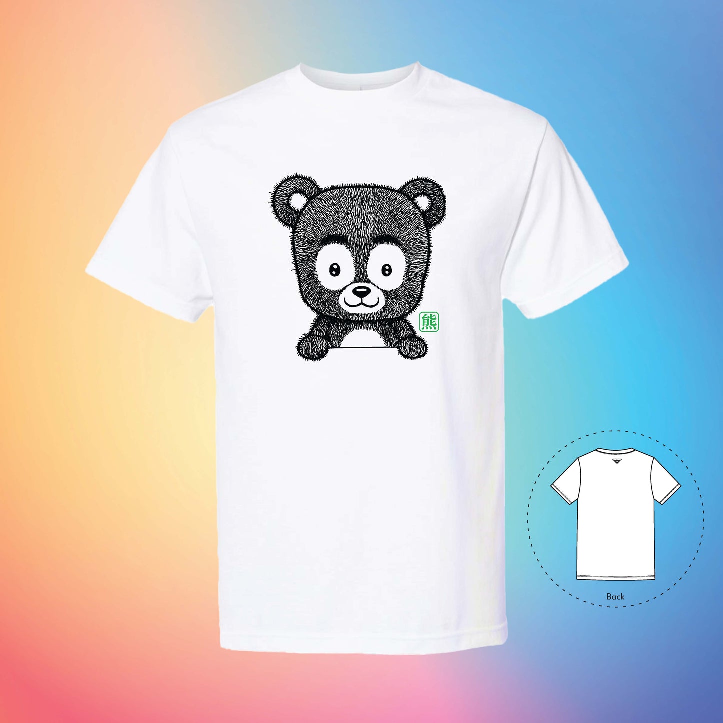 熊 THE BEAR | Exotic T-Shirt (White)