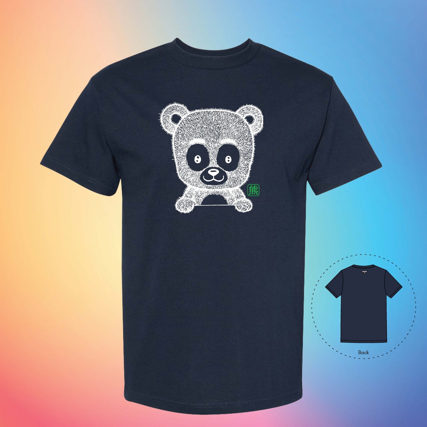 熊 THE BEAR | Exotic T-Shirt (True Navy)