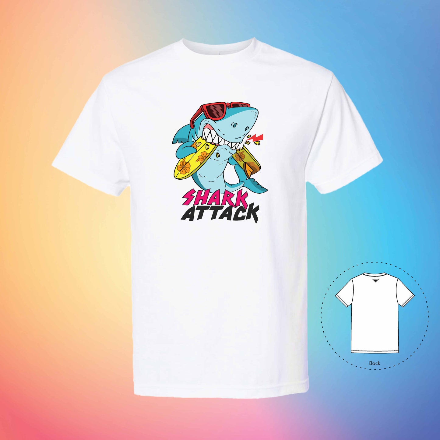 SHACK ATTACK | Exotic T-Shirt (White)