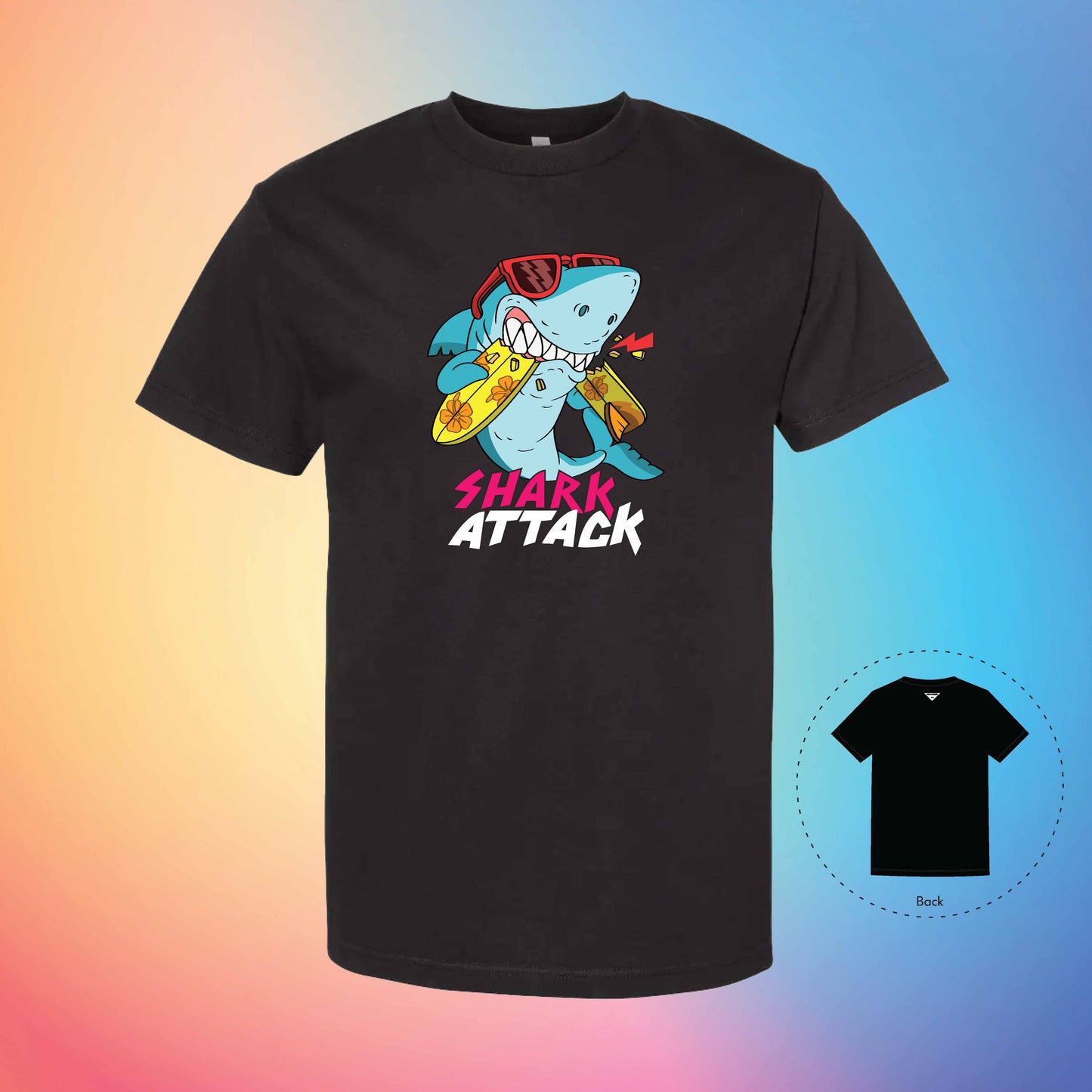 SHACK ATTACK | Exotic T-Shirt (Black)