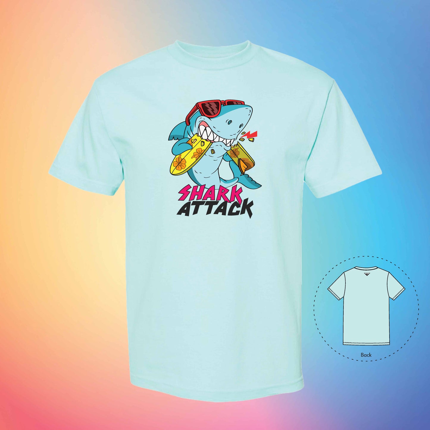 SHACK ATTACK | Exotic T-Shirt (Celadon)