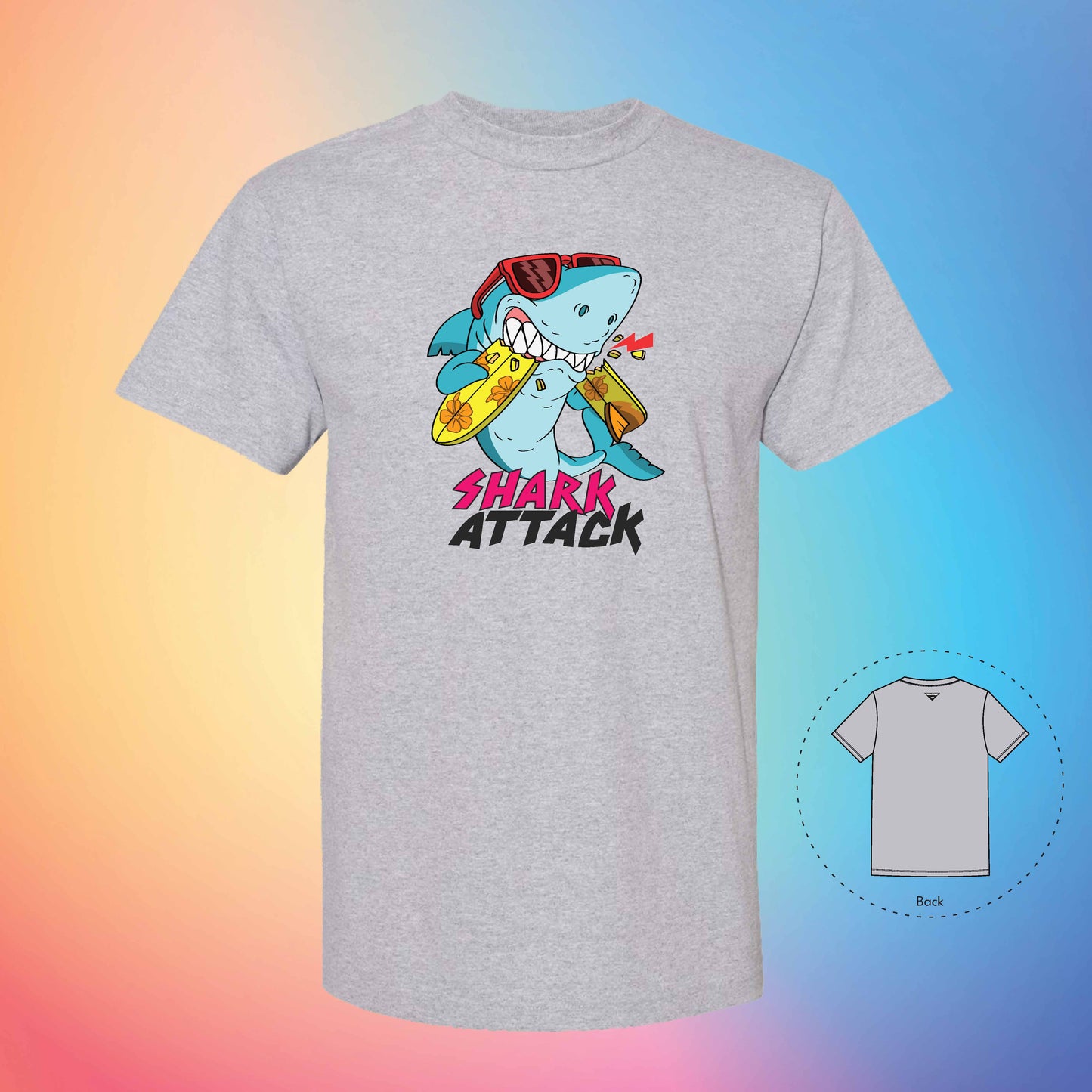 SHACK ATTACK | Exotic T-Shirt (Grey)