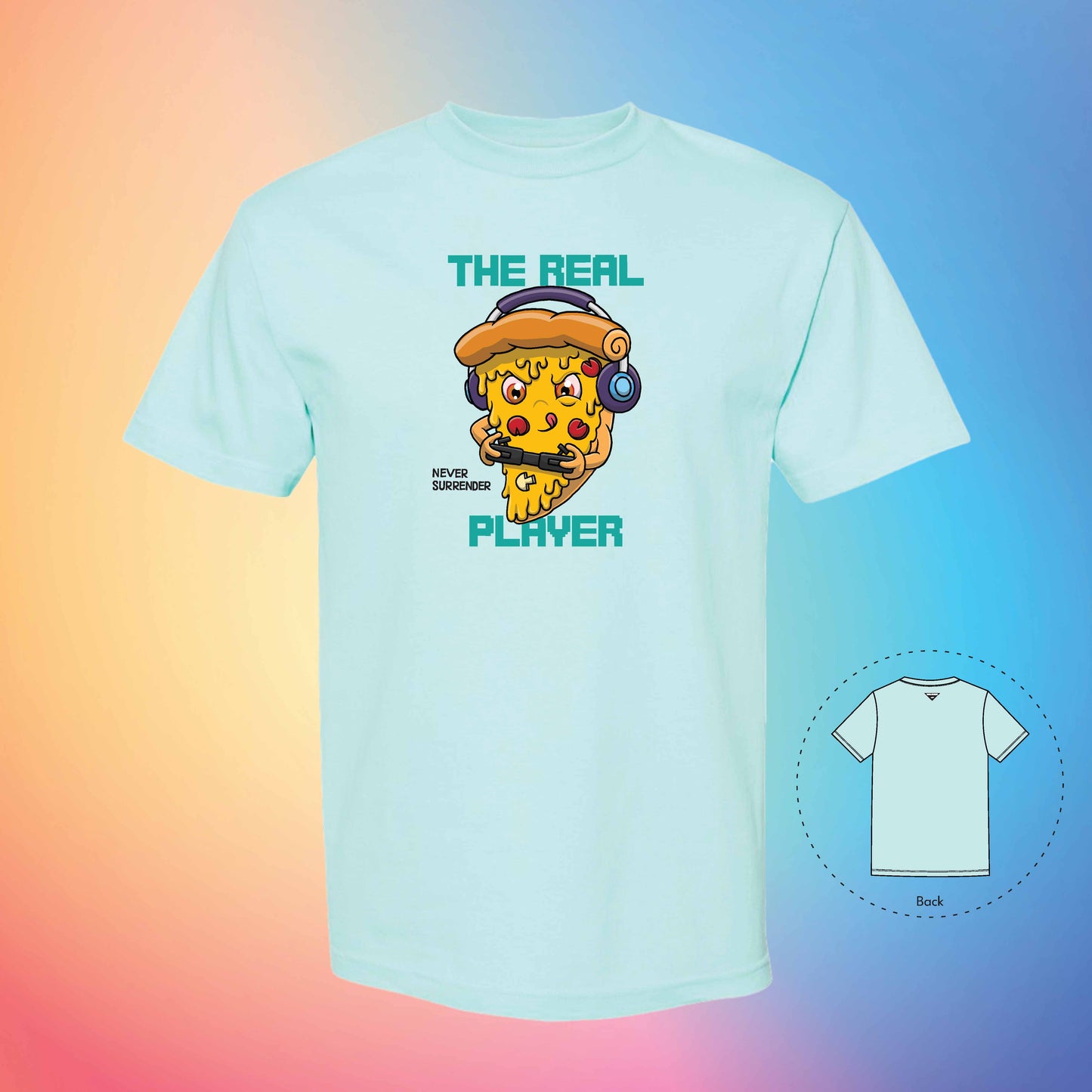 THE REAL PLAYER | Exotic T-Shirt (Celadon)