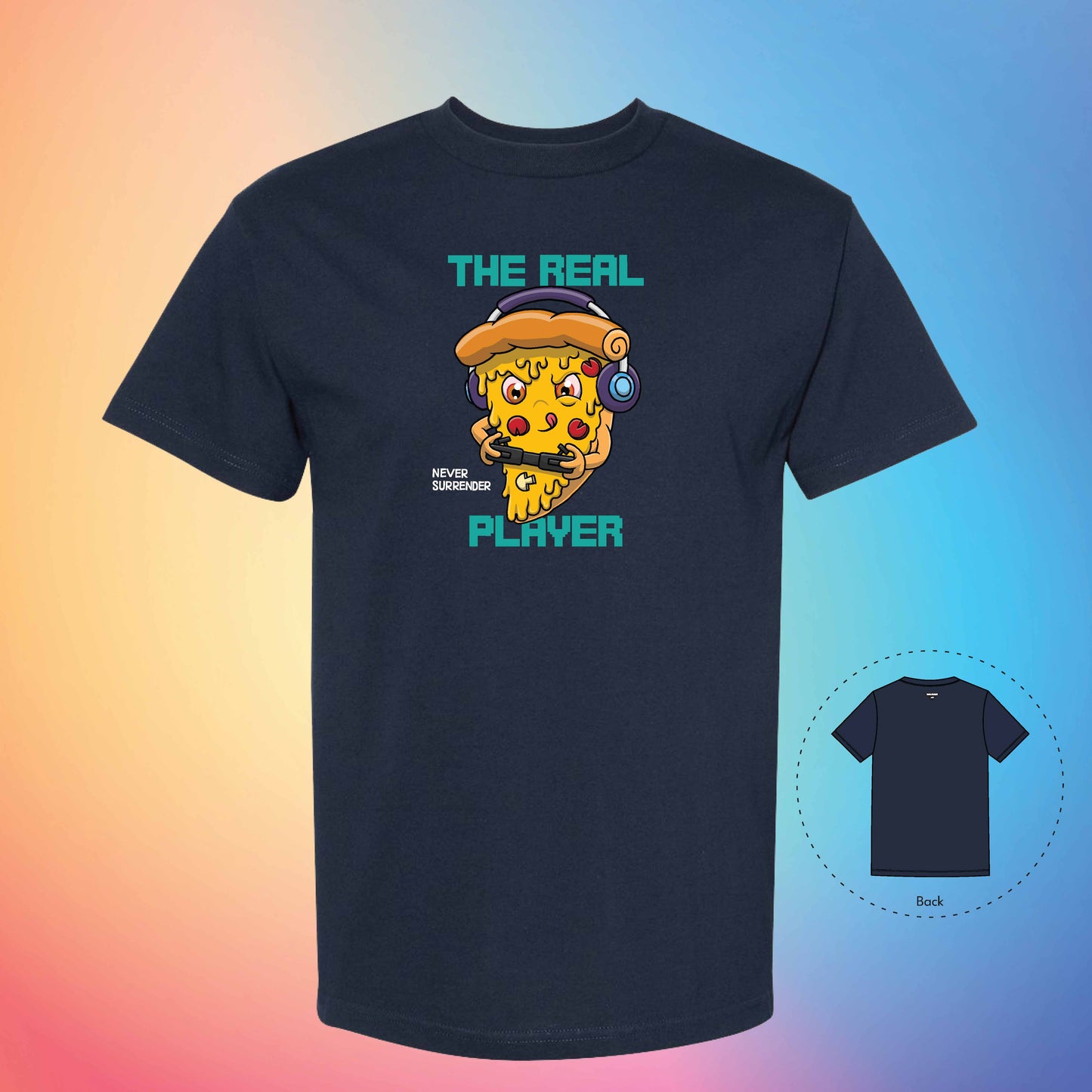 THE REAL PLAYER | Exotic T-Shirt (True Navy)