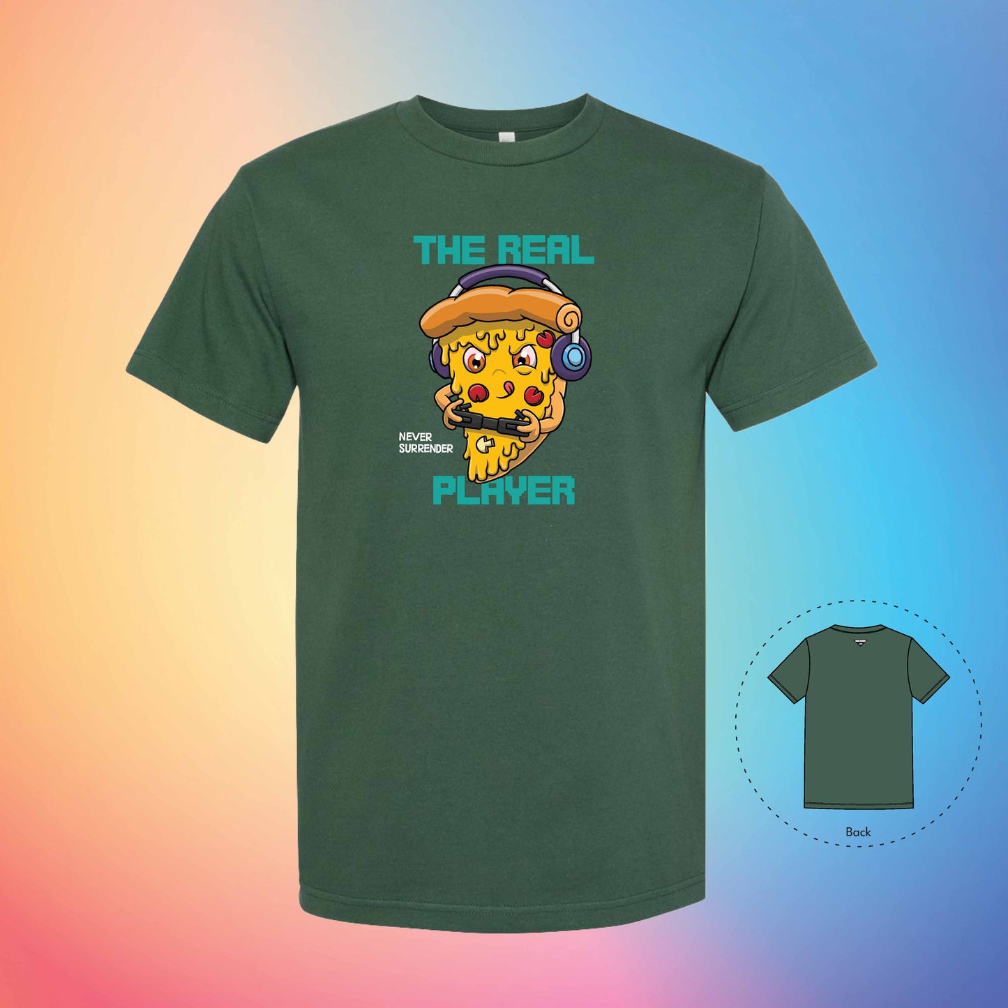 THE REAL PLAYER | Exotic T-Shirt (Forest Green)