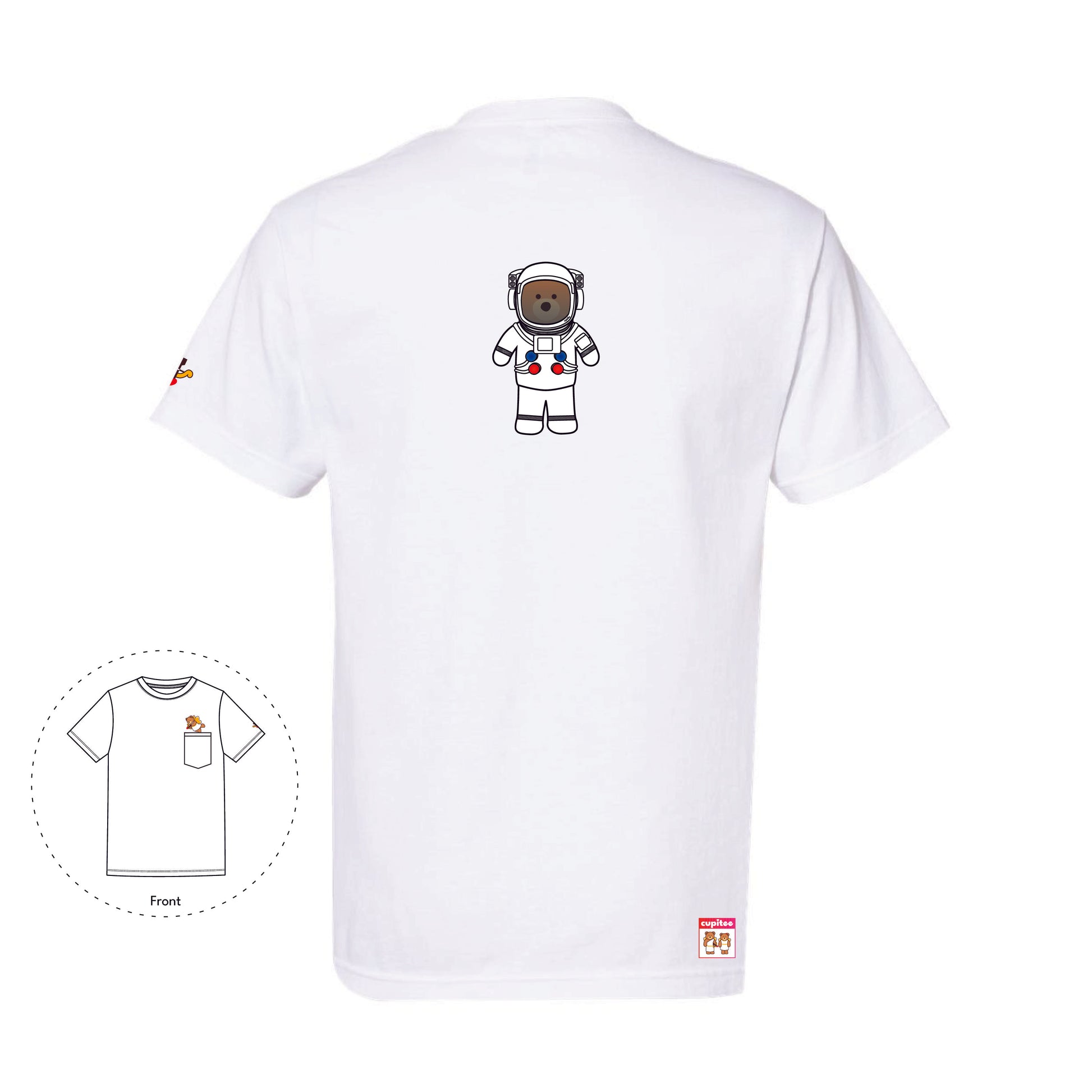 Astronaut (Pocketed) White