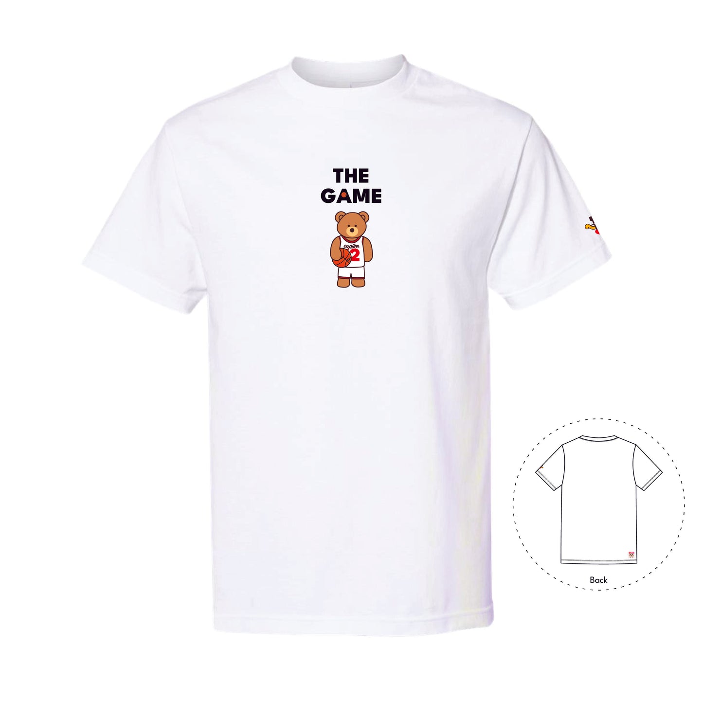 The Game of Basketball (Rework) Love  White T-Shirt