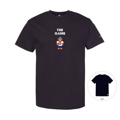 The Game of Football (Rework) Love Black T-Shirt