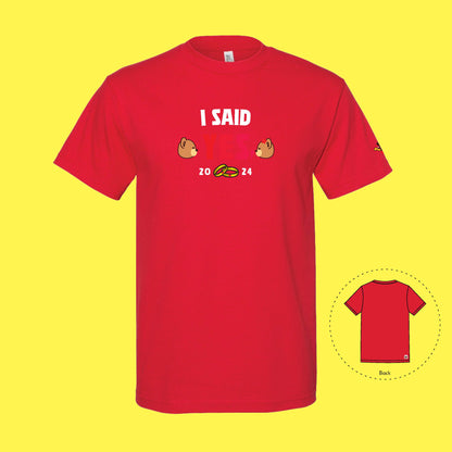 I Said YES! (Discreet ver.) Cupid T-Shirt (Red)