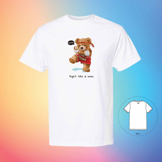 THAI BOXING | The Bear T-Shirt (White)