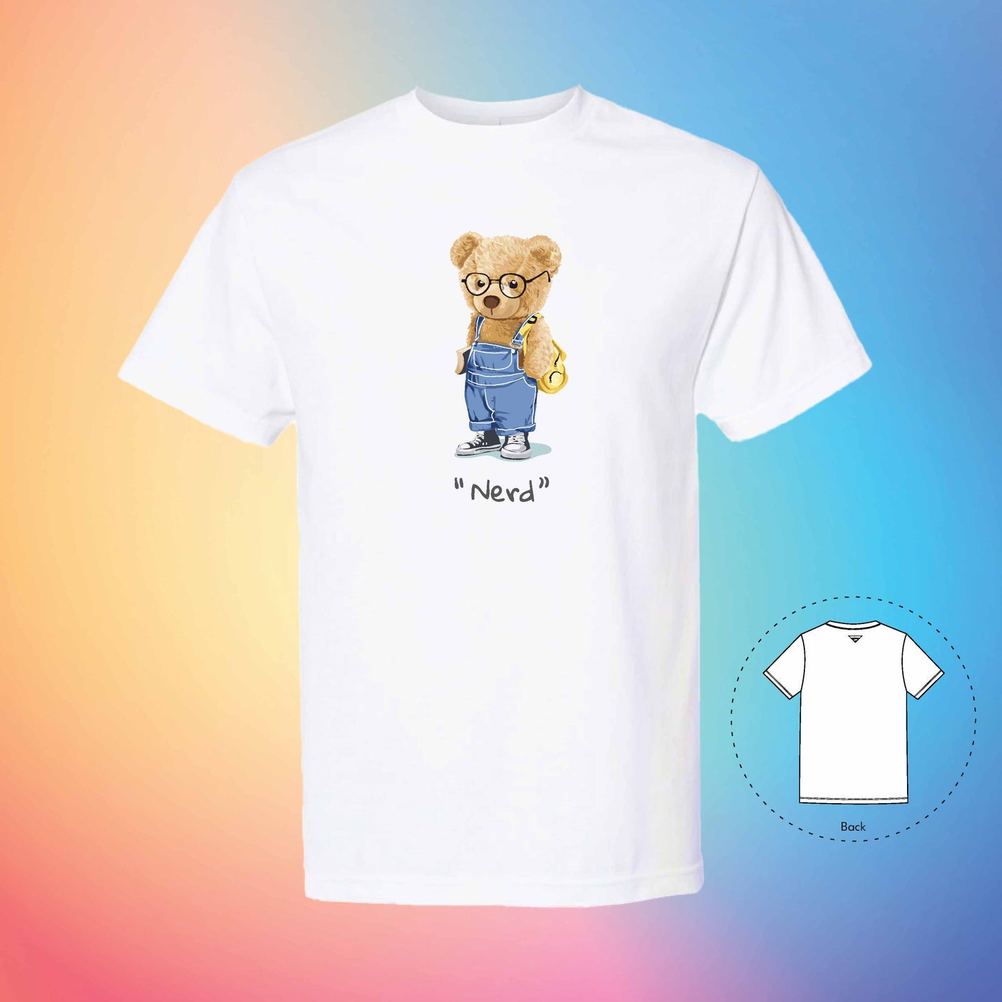 NERD | The Bear T-Shirt (White)