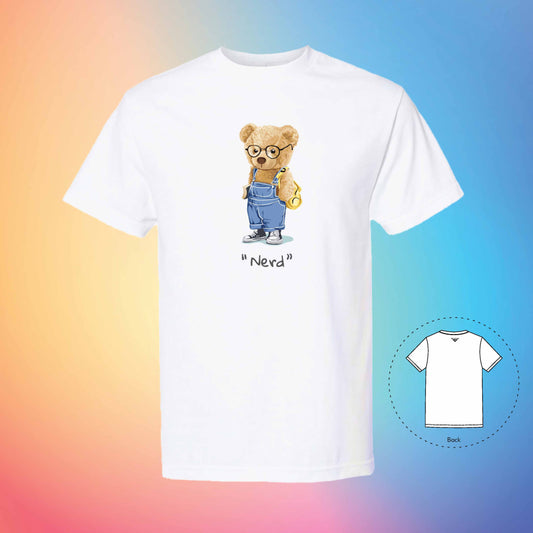 NERD | The Bear T-Shirt (White)