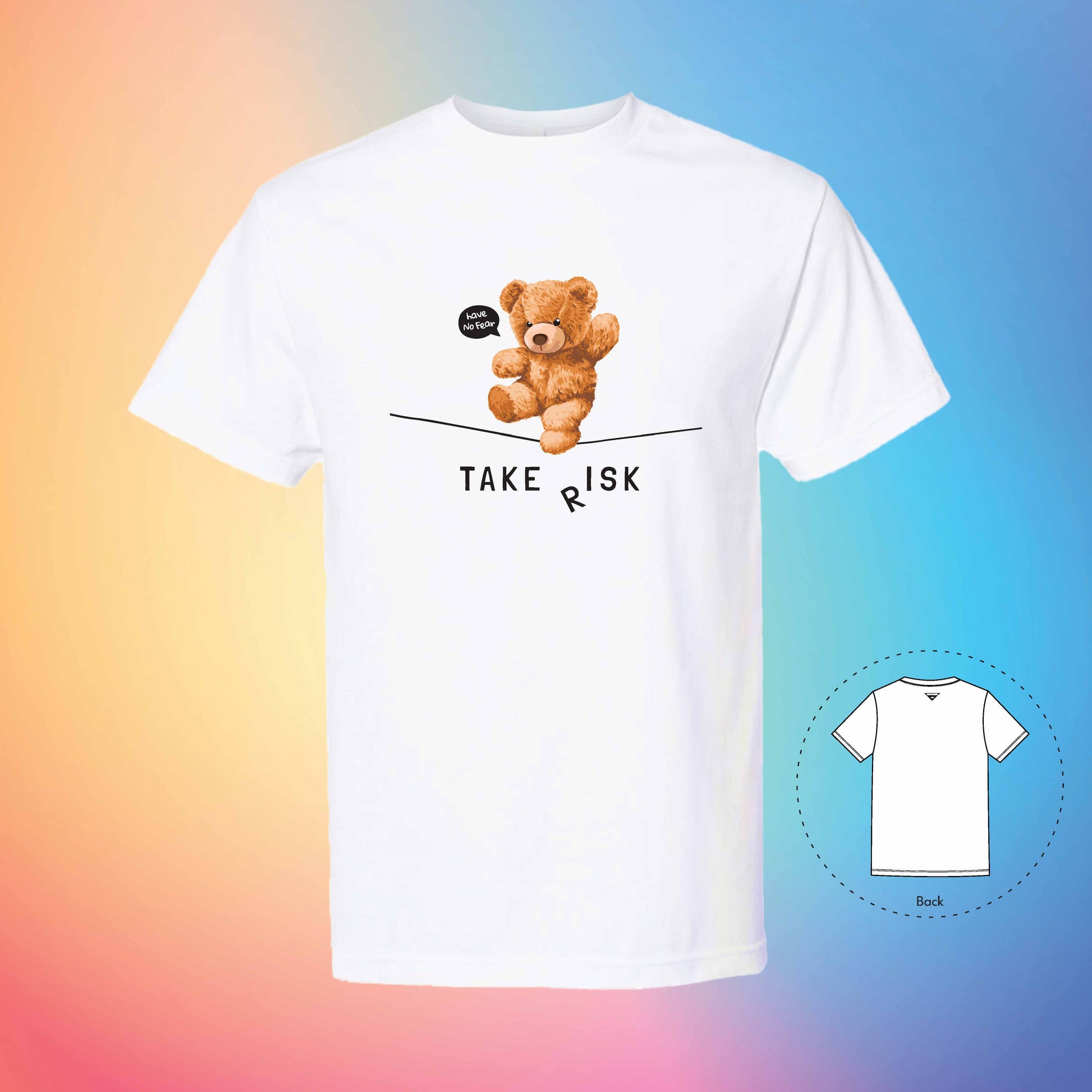 Have No Fear | The Bear T-Shirt (White)