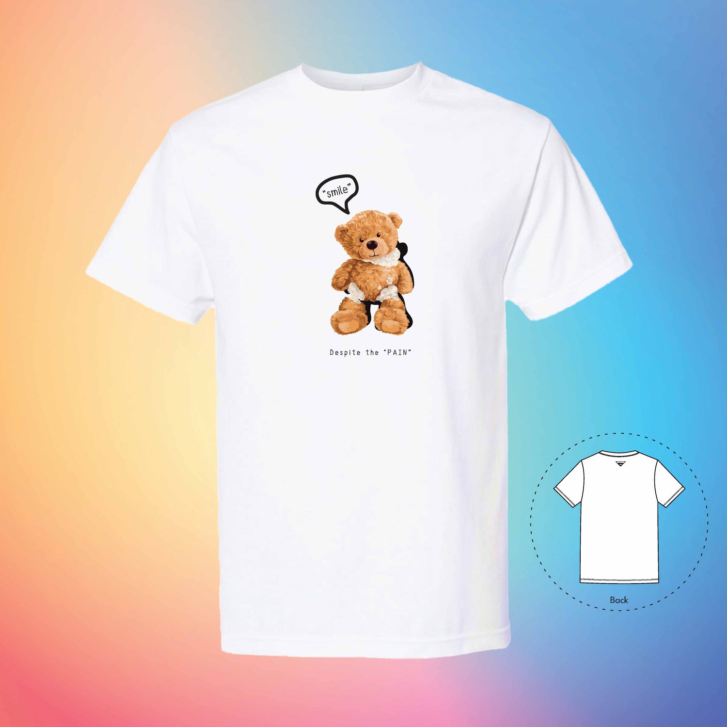 Stronger | The Bear T-Shirt (White)