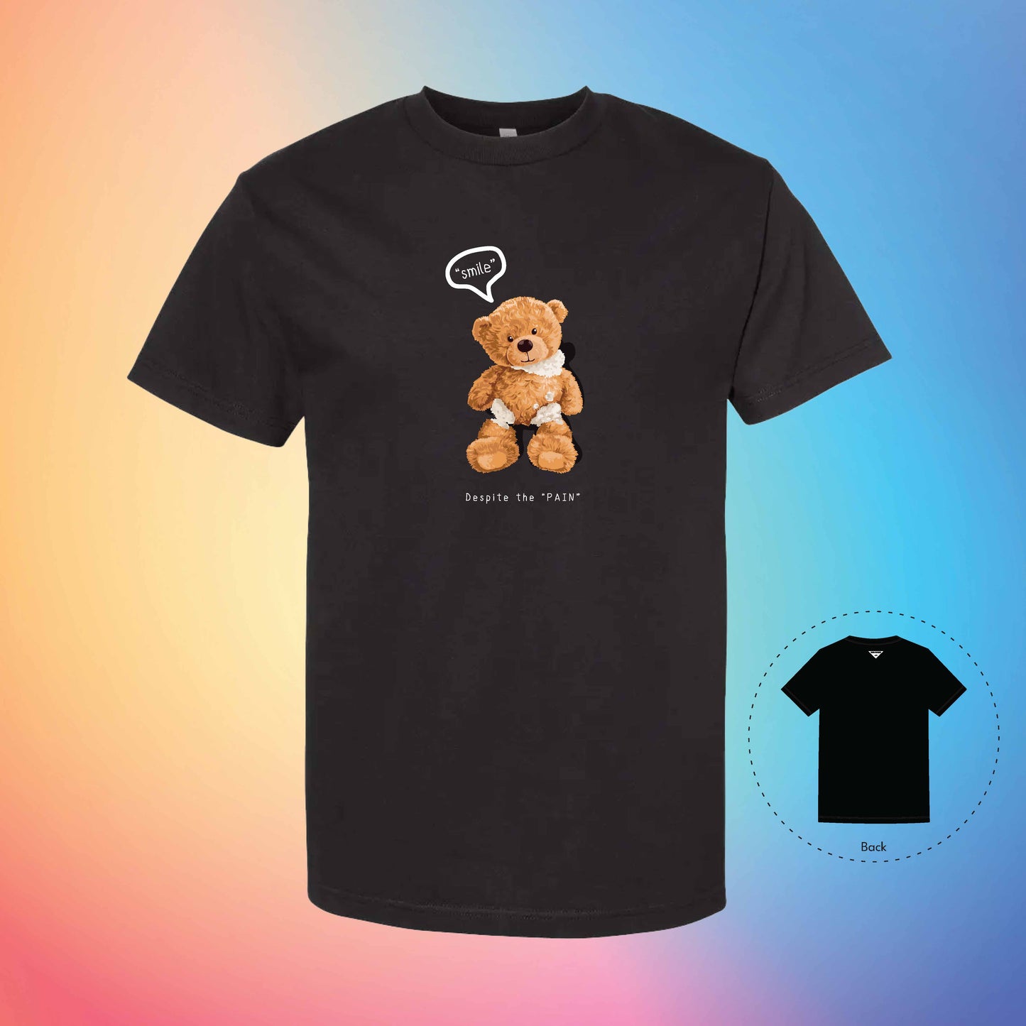 Stronger | The Bear T-Shirt (Black)