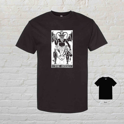 THE DEVIL Tarot Black T-Shirt