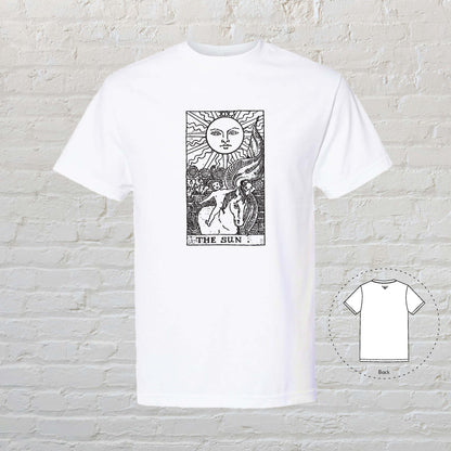 THE SUN Tarot White T-Shirt